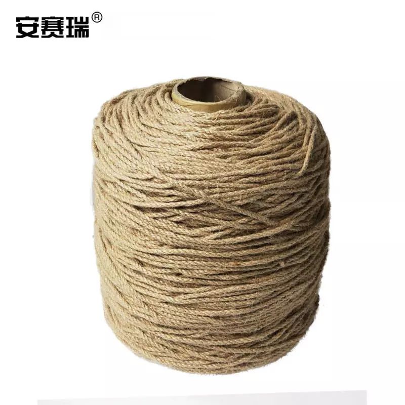 安赛瑞黄麻绳麻线绳子手工幼儿园水管装饰捆绑猫咪粗麻绳 12521BJ