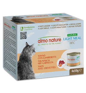 貓罐頭套裝-吞拿魚拼鮮蝦 50克 x4罐 (Code 551)[新舊包裝隨機發貨] 