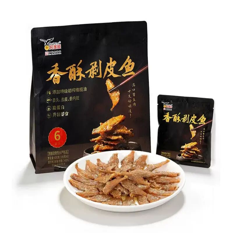 山姆會員商店正品 鷹金錢 香酥剝皮魚 100gX6 山姆超市即食魚肉乾