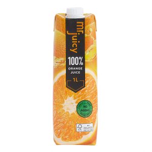 100%橙汁飲品 1公升 (新舊包裝隨機發送)