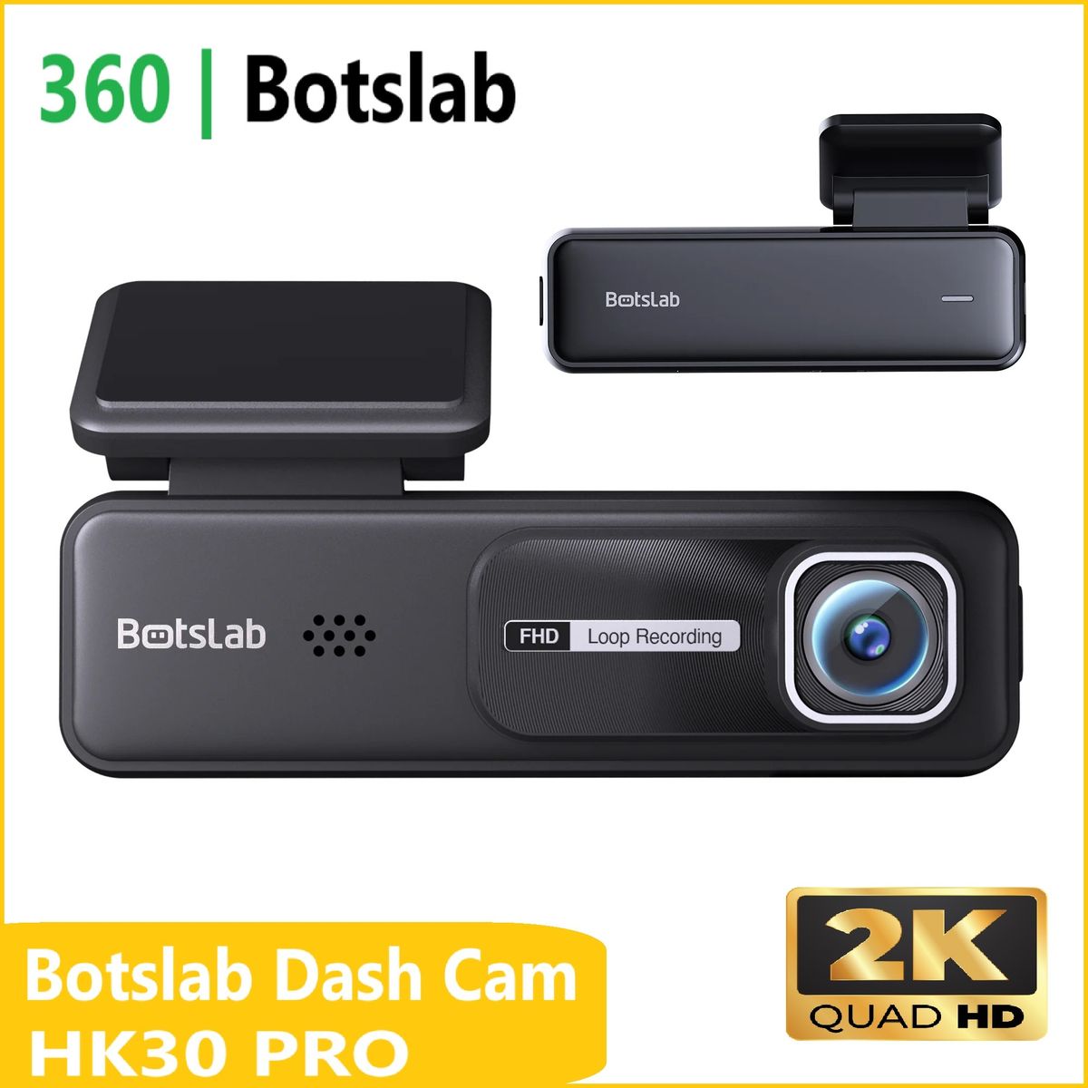 Botslab Dash Cam HK30 Pro 2K智能行車記錄儀 Car Camera