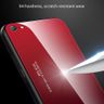 Gradient Color Glass Case For OPPO A57 / A39 (Blue)
