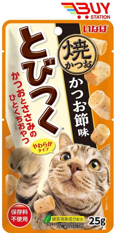 CIAO Cat Snack Meatloaf Roasted Bonito + Bonito Flakes 25g Bonus Training Snack (parallel import)