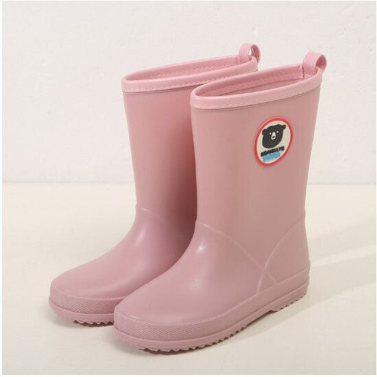 兒童雨鞋【粉紅色】尺碼【18碼-22碼】【下單後請聯絡客服確認發貨尺碼】#F040051031