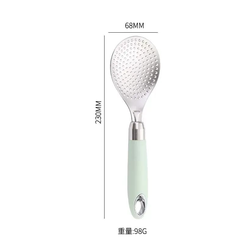 304 Stainless Steel Rice Spatula, Non-Stick, Wall-Mountable, Parallel Import