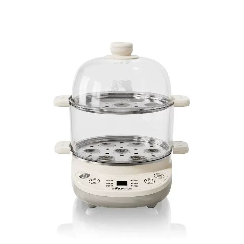 Bear Egg Cooker ZDQ-C14Q8 Double Layer Timer Dry Burn Protection