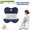 Lumbar Support Back Posture Corrector (Dark Blue) (Ergonomic Lower Back Chair Support)(For Posture)