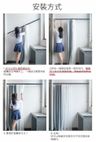 【nail-free】Adjustable Closet Rod Curtain Rod Tension Rod Laundry Racks for Hanging Clothes