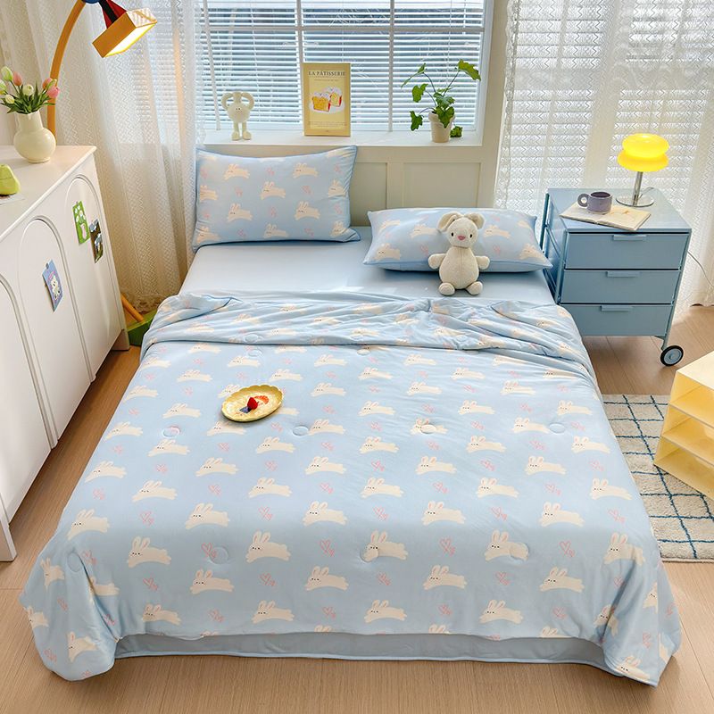 Soft air conditioning quilt | Single and double seasonal quilt | Summer cool quilt | Summer quilt