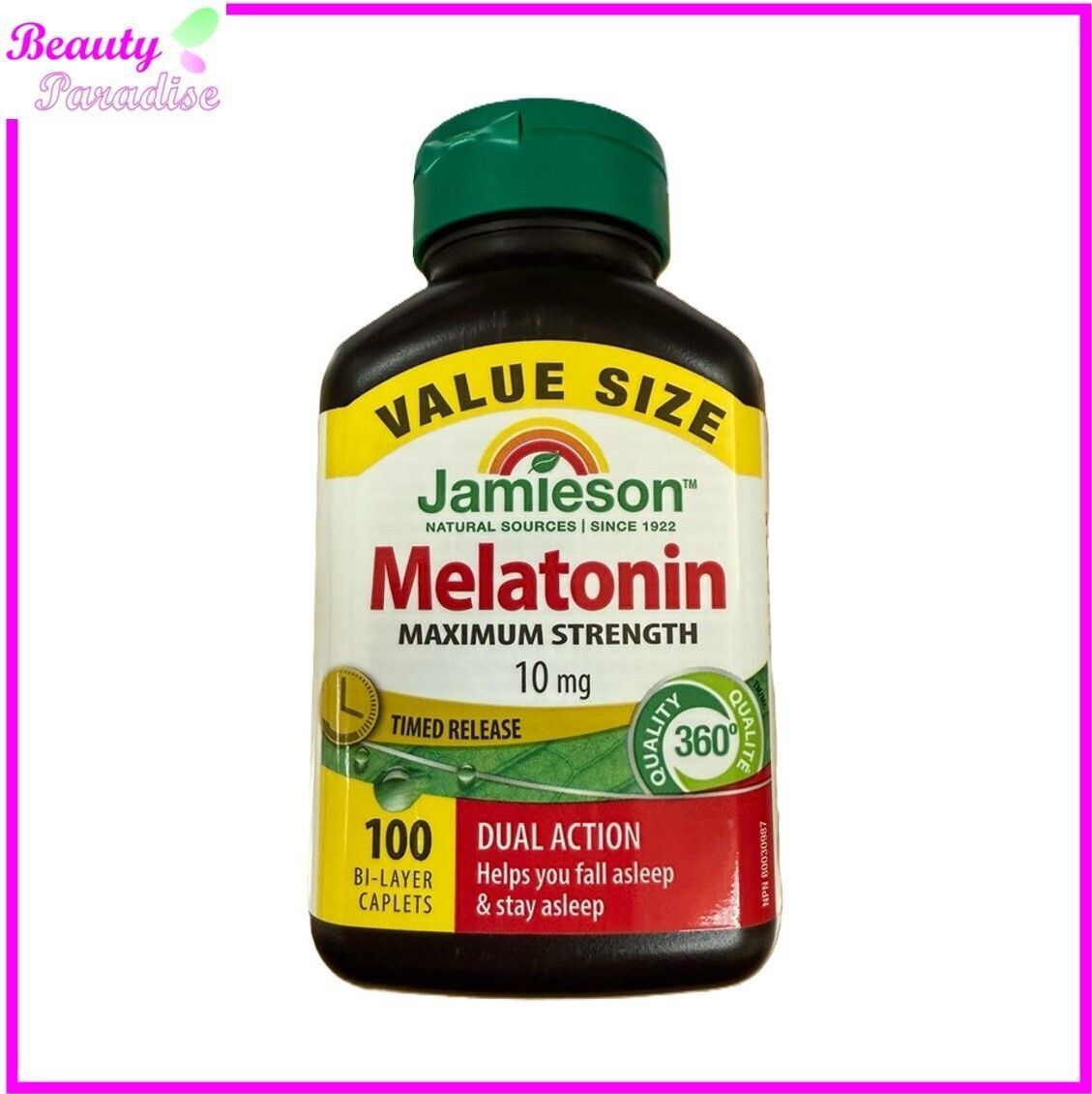 Melatonin(10 mg)Dual Action Timed Release 100 tablets[Parallel Goods][Random Package]