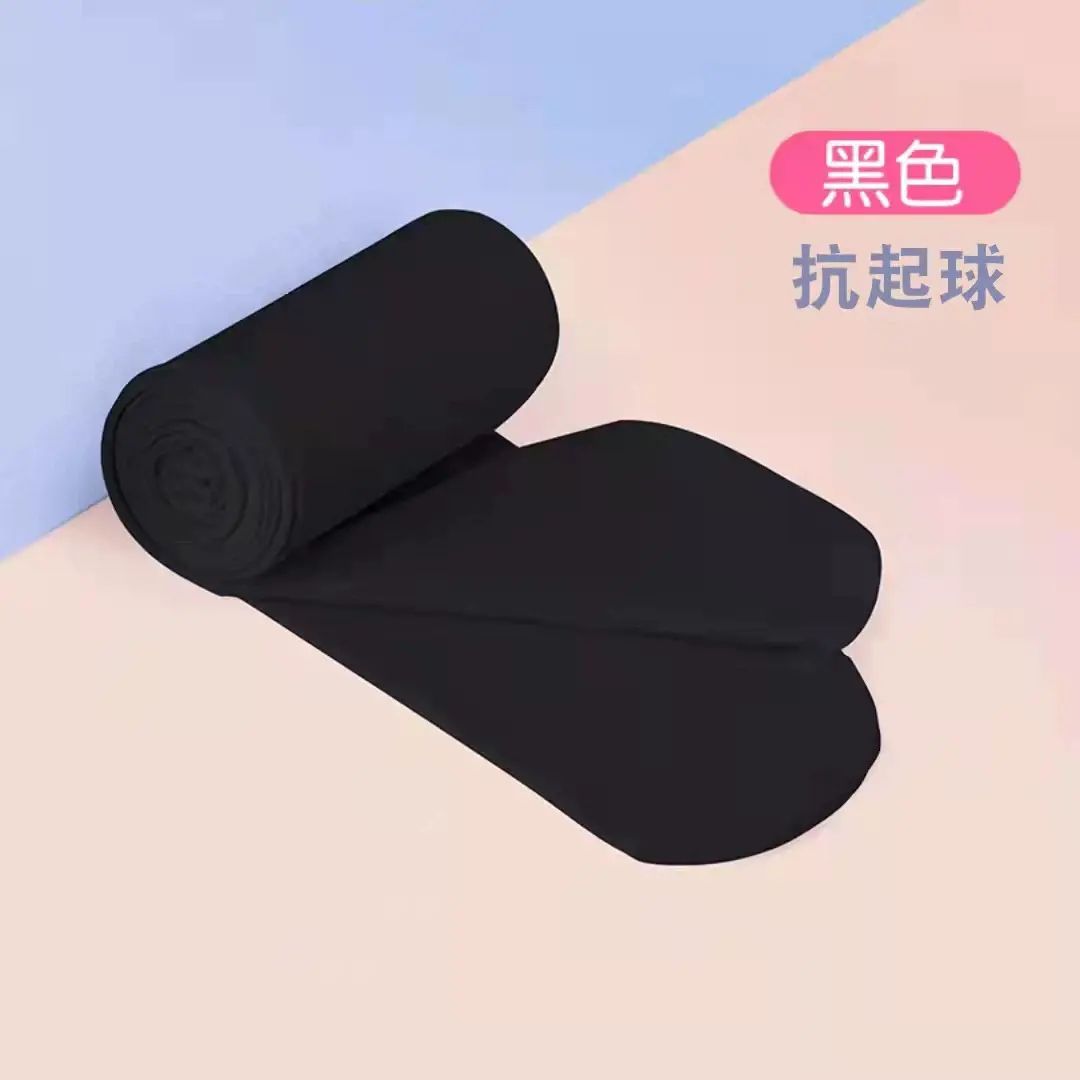 兒童連褲襪BB褲襪女童襪褲舞蹈襪女孩絲襪打底襪白色練功女春夏-黑色 L碼，身高125-150cm L碼，身高125-150cm