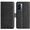 For OPPO A57 5G Dual-side Magnetic Buckle Flip Leather Phone Case For OPPO A57 5G (Black)