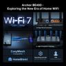 Archer BE400 BE6500 Dual-Band WiFi7 / WiFi 7 Router (Support 2500M / 2.5G Port)