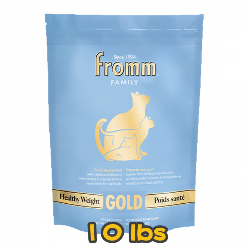 FROMM 金裝雞肉三文魚減肥配方乾貓糧 10lb #藍袋 #Fromm貓減肥10