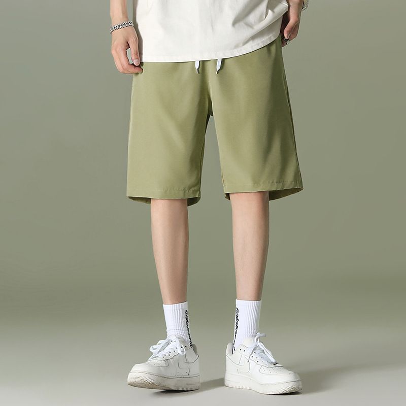 男装夏季新款休闲运动篮球短裤男士宽松百搭潮流多色五分裤大裤衩