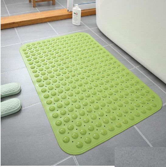 浴室防滑地墊【草綠】尺寸【36*71cm】