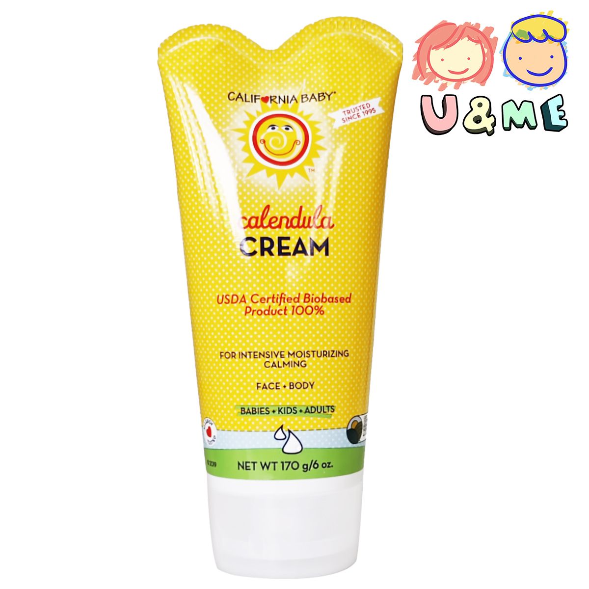 金盞花嬰兒&兒童面霜 170g/6oz. (平行進口貨)