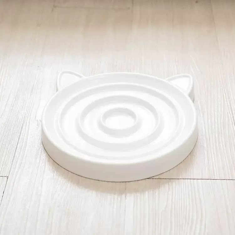 寵物慢食碗泰迪巴哥中小型犬防噎碗防滑緩食盆飯碗狗狗碗寵物用品平行進口