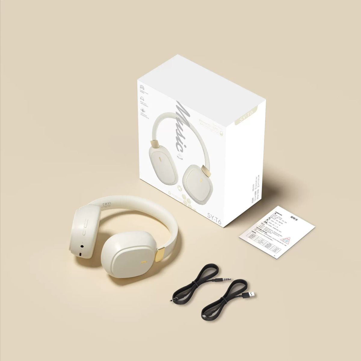 New Hot Selling Over-Ear Wireless Bluetooth Headset with Noise Reduction Quality