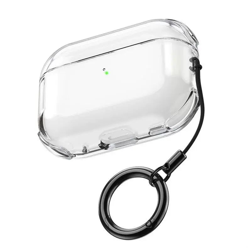 適用AirpodsPro3透明保護套3代簡約防摔Airpodspro蘋果藍芽耳機殼