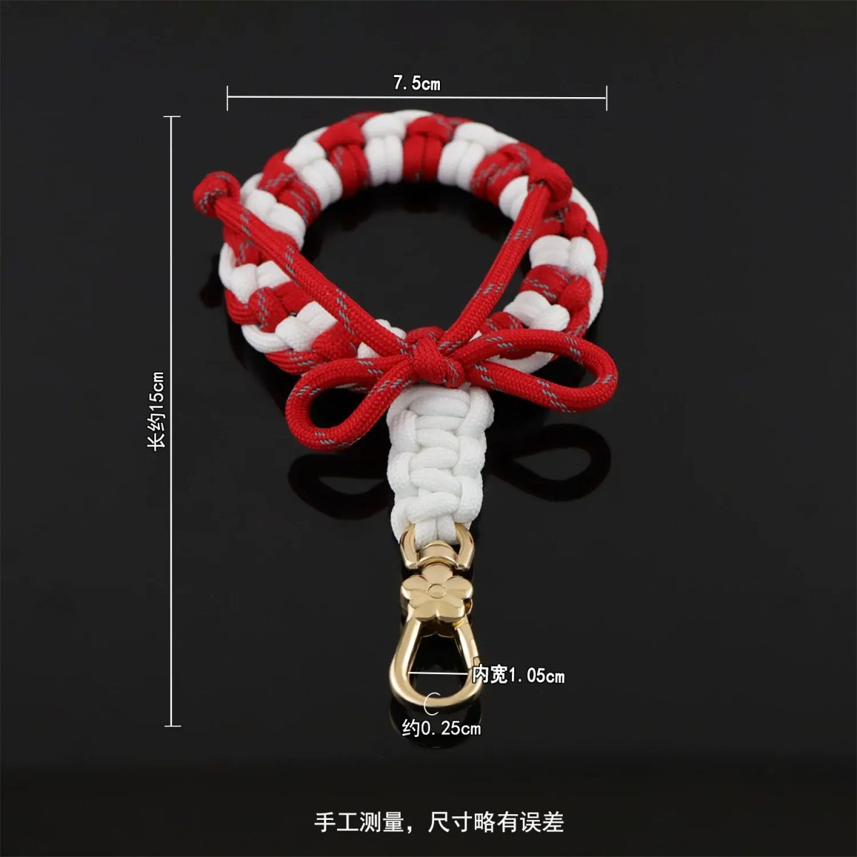 可爱风圣诞车挂件手工自编DIY材料包汽车钥匙扣绳ins书包装饰挂件