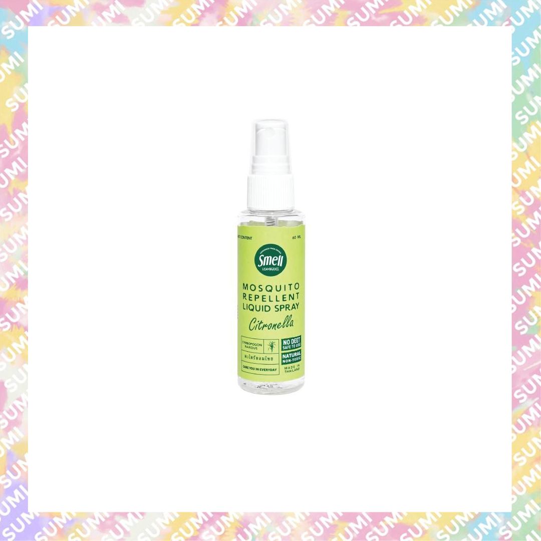 檸檬草(香茅)驅蚊液體噴霧 60ml【泰國制】蚊怕水 - 平行進口貨品