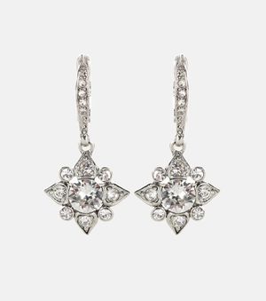 Oscar de la Renta Crystal-embellished earrings