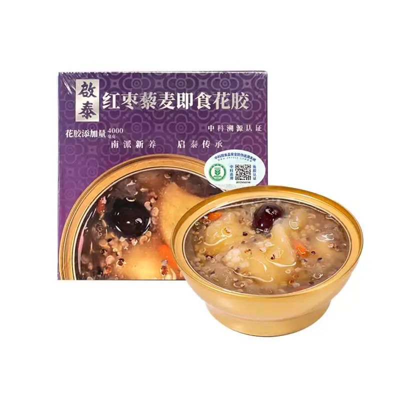 啟泰即食花膠單碗裝（紅棗藜麥）168g *3碗