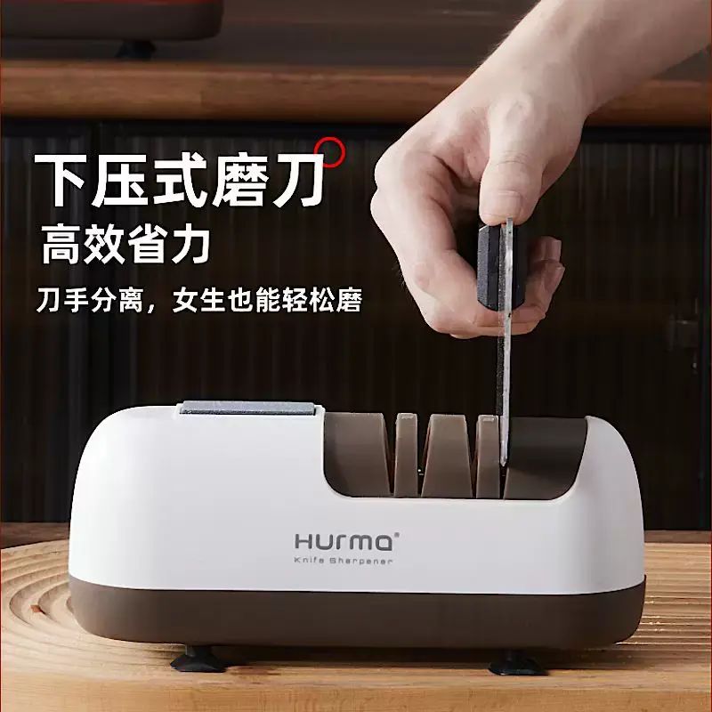 惠媽老磨石天然磨刀石 超大穩號中粗磨家用菜刀開刃油石漿電動磨