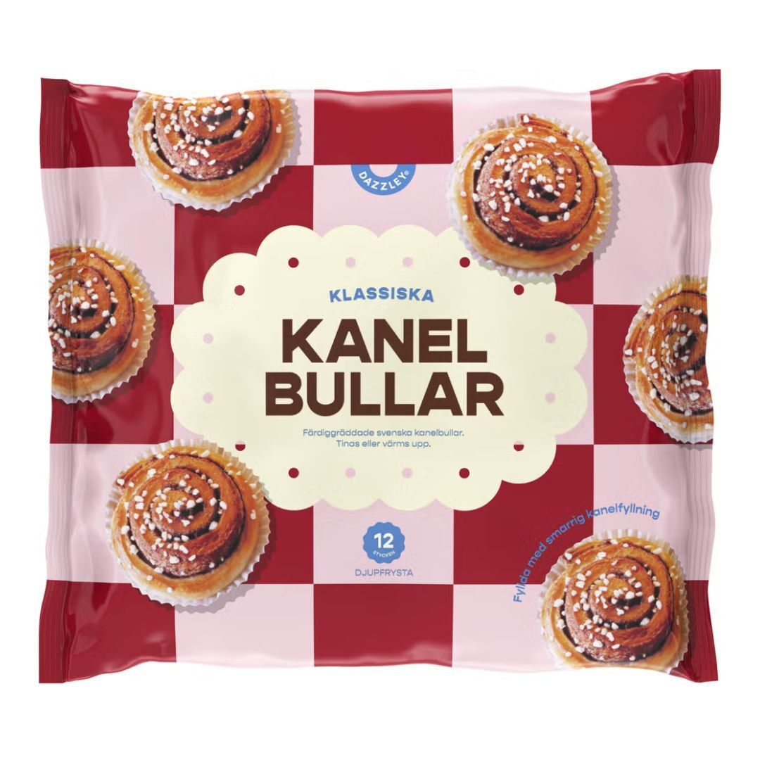 肉桂卷 12件裝 420克 (急凍-18°C)  (最佳食用日期: 2026年5月26日)