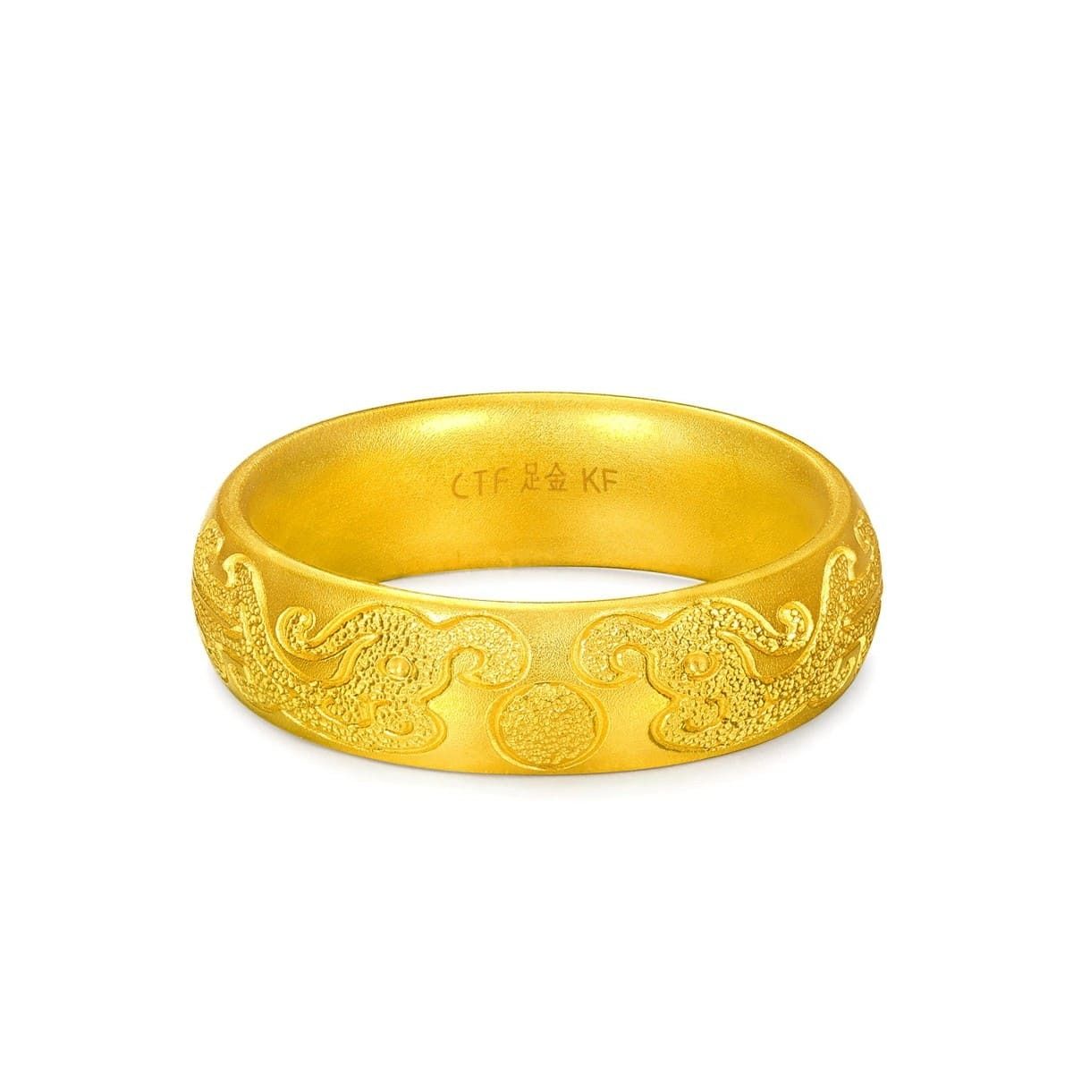 CTF • HUÁ: 999 Gold ring (approx. 0.337tael)