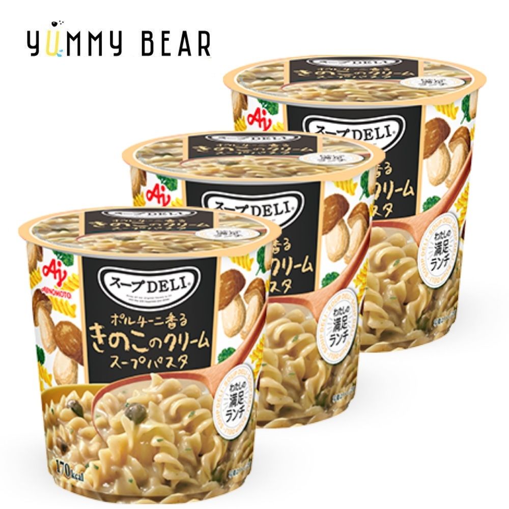 Creamy Soup Pasta with Porcini 42.3g x 3(Parallel Import)
