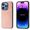 適用於iPhone 16 Pro 黑邊雙色牛皮紋PU手機殼（黑色）
