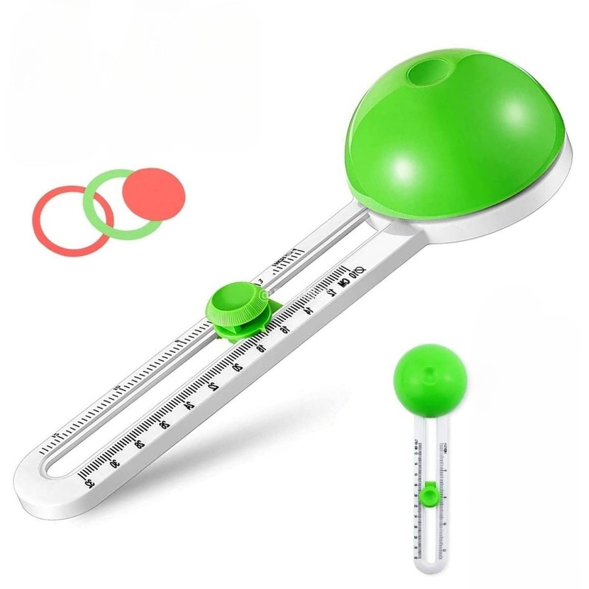 圆形纸张切割器，手工艺用旋转圆圈切割器，多功能旋转圆形纸张切割器，适合纸手工艺