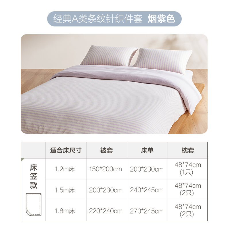 【全棉簡約】網易嚴選全棉四件套 純棉床上用品 春秋款套件 簡約被套 單人床單 雙人套件 三件套床品