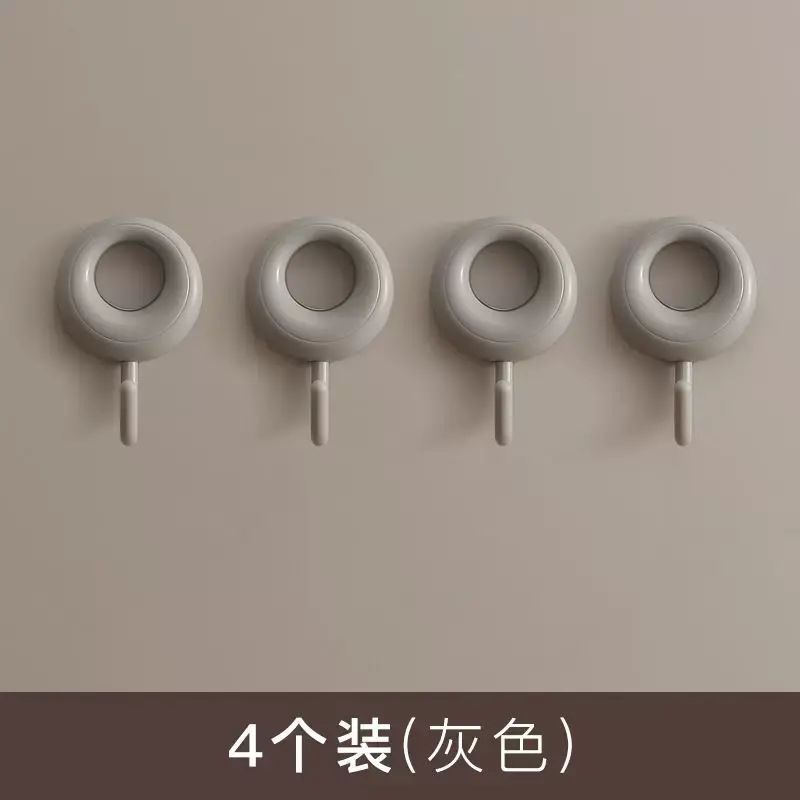 浴室厨房挂钩吊钩创意免打孔挂衣钩黏钩衣帽钩强力钩子墙面上粘钩