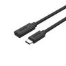 C14086BK (1M) USB-C (M) to C (F) extension (support 4K 60Hz 10Gbps USB PD 100W 4894160047625