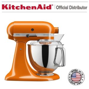 KitchenAid - 4.8升/5Qt 抬頭式  5KSM175PSGHY  多功能廚師機 攪拌機 - 蜜糖黃色 TP