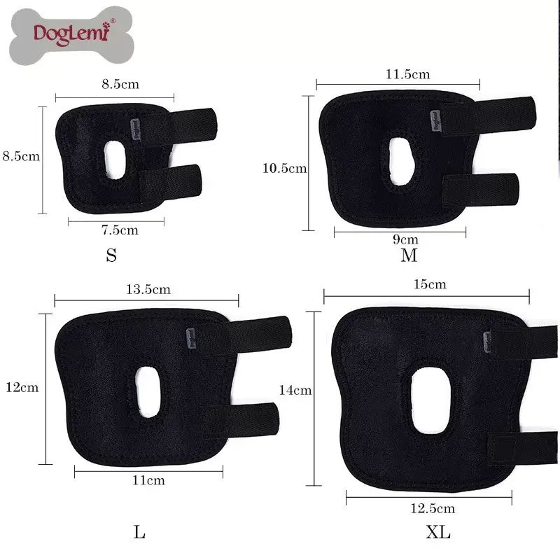 Pet short Dog Walking Assistance Strap Leg Injury Joint support Strap post Surgery Recovery