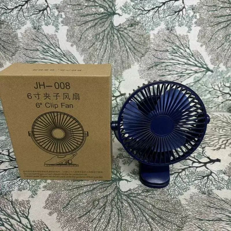 新款USB台夹风扇家用办公室桌上型桌上型风扇充电迷你夹子风扇