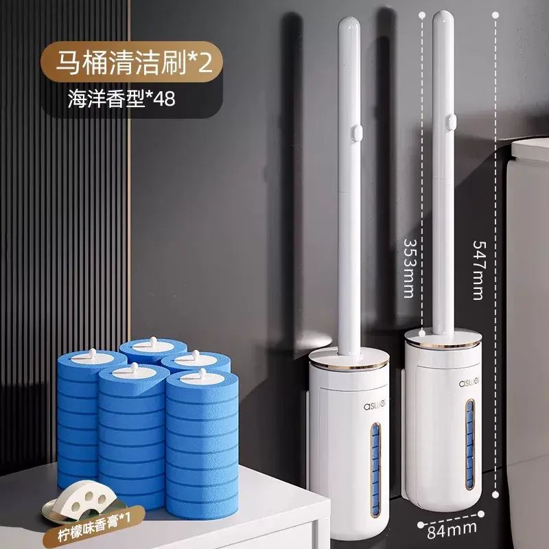 一次性馬桶刷家用無死角2025新款壁掛式洗廁所神器替換頭清潔刷子