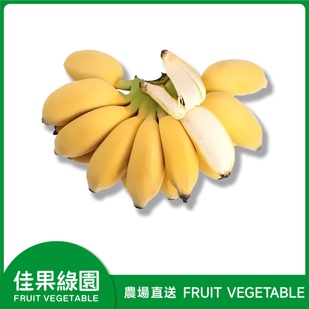 新鮮牛奶蕉/米蕉/粉蕉 （5-6條）