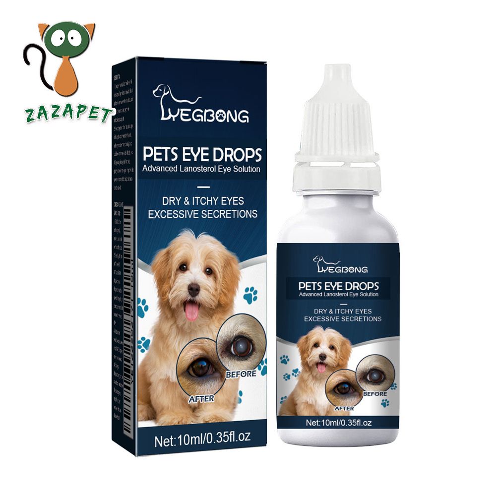 Pet Eye Drops for Aging Eyes, Fatigue, and Early Cataracts. Suitable for cats, dogs, rabbits 10ml