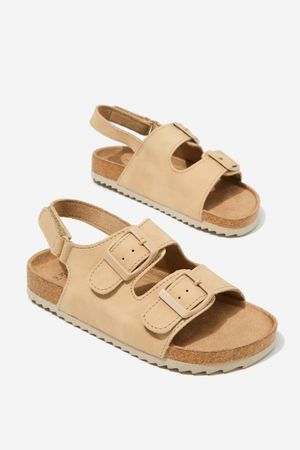 Cotton On Kids - Theo Sandal - Semolina/semolina