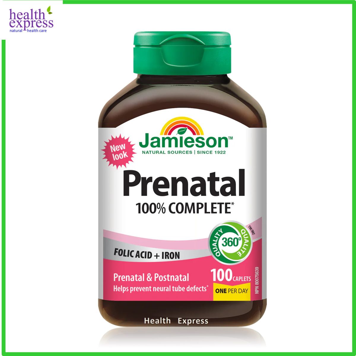 Prenatal Multivitamins (New Formula) 100 capsules (RANDOM PACKAGES)[Parallel Goods]