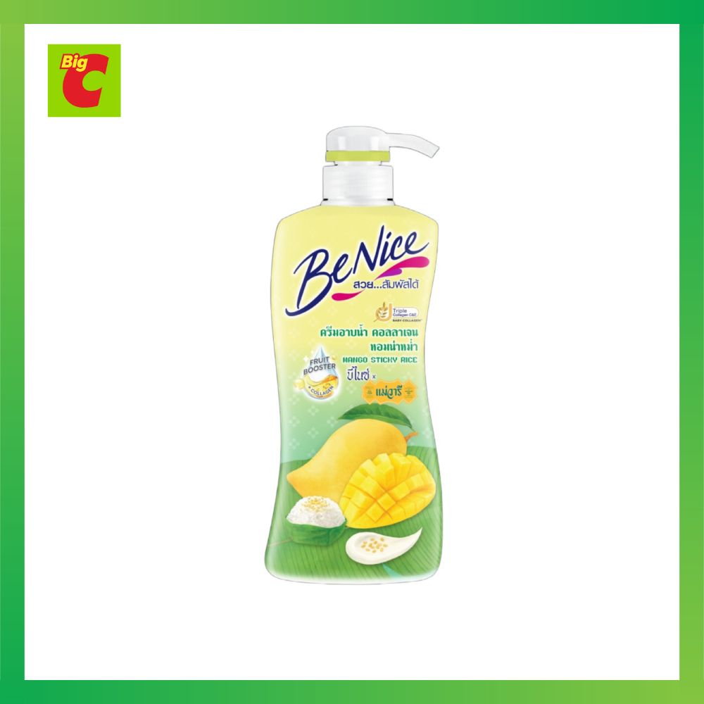 BENICE沐浴乳400毫升-芒果糥米飯味