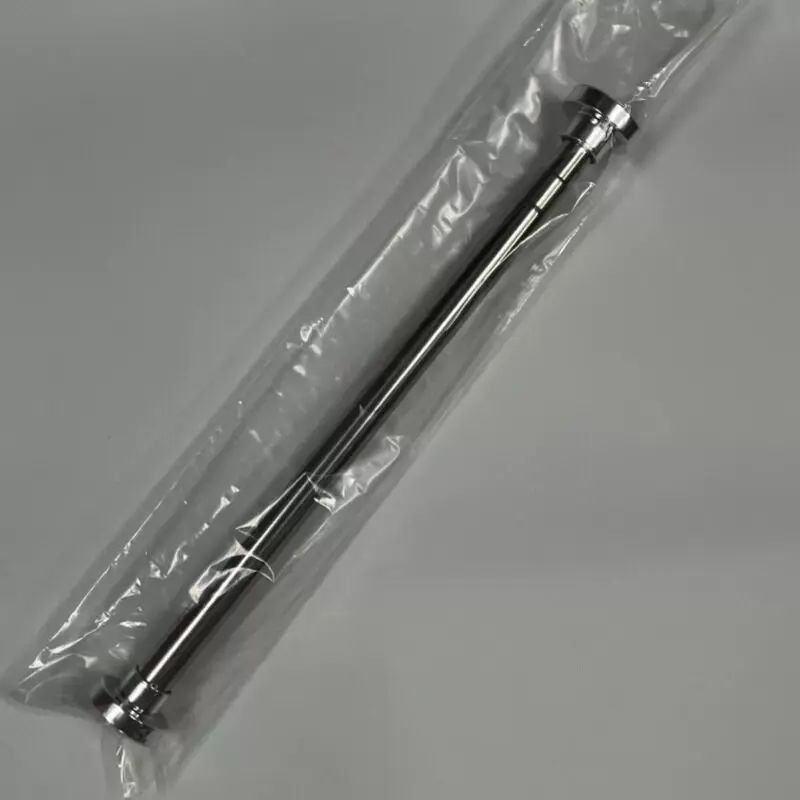 內置彈簧免打孔伸縮杆不銹鋼晾衣杆窗簾杆衣櫃掛衣杆浴簾杆門簾杆平行進口