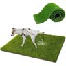Dog Training Mat, Artificial Grass Synthetic Lawn Pad, Washable and Reusable, Suitable for Small and