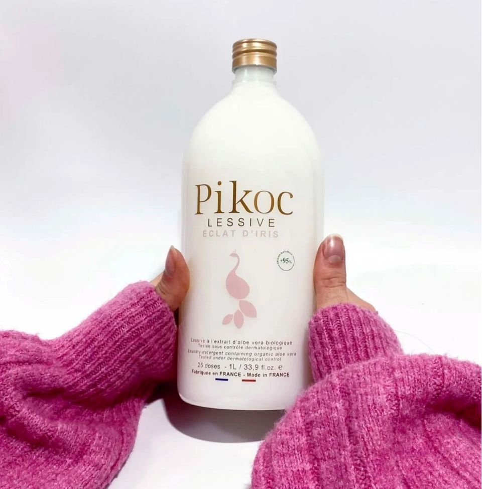 Pikoc Éclat d'Iris Laundry Detergent - 1LHong Kong General Agent Direct Sales100% Made in France, 