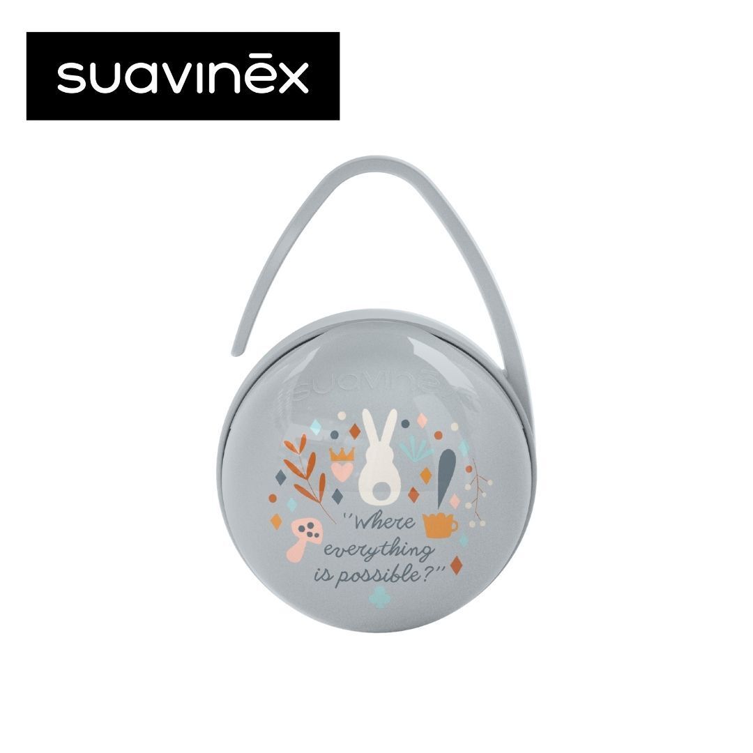 Soother DUO holder case - Wonderland Blue